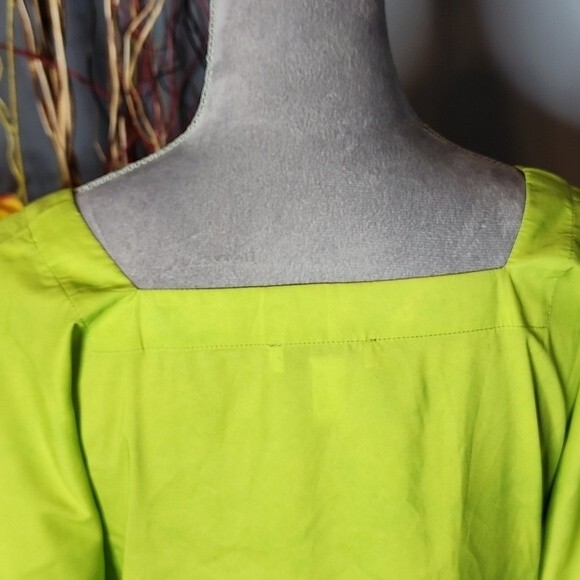 H by Halston Dip Dye Lime Punch Top Size M/L NWT - Picture 11 of 16